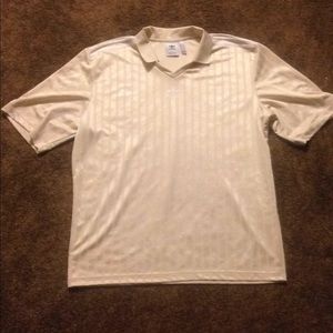 Adidas gold polo jersey shirt